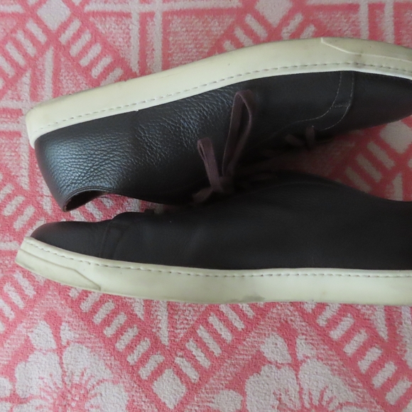 George Cleverley Jack Mens Size 12 Nubuck brown Trainers Made In England - Picture 7 of 10